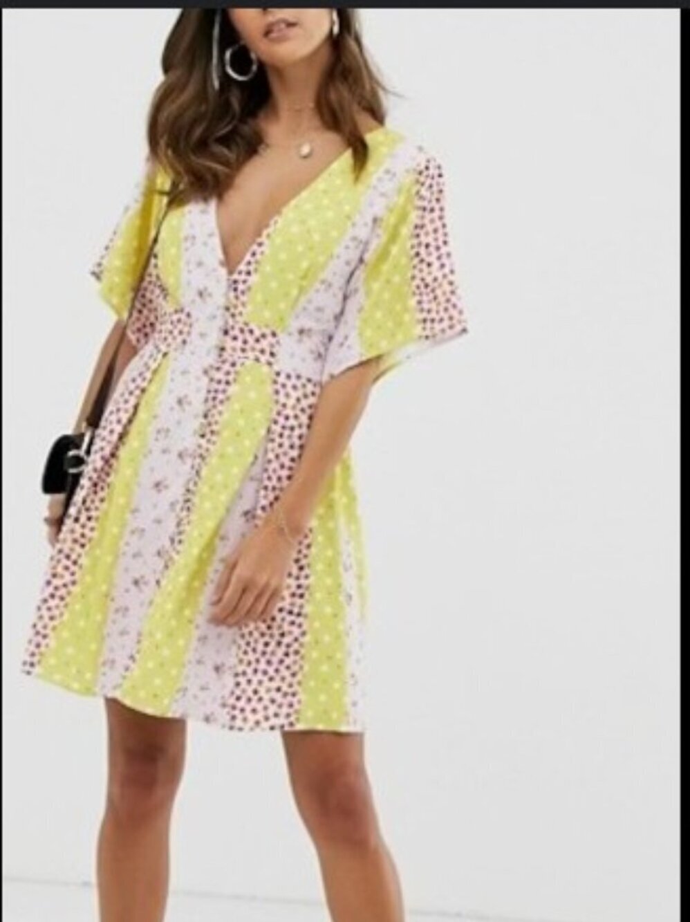 Skylar rose mini floral dress.‎ XS